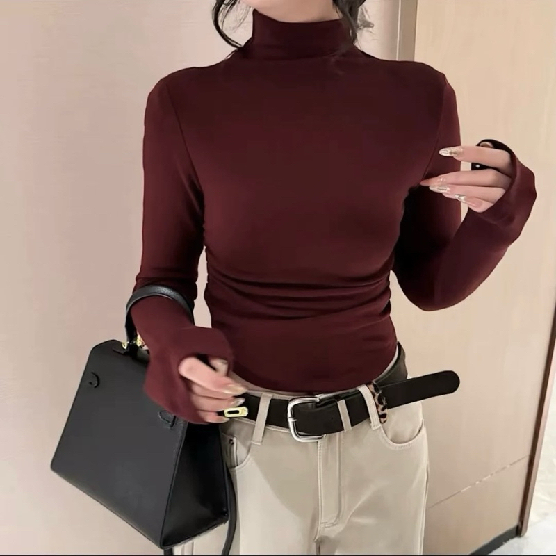 Áo thun tay dài cổ lọ 8cm - ATDCL01_thumbnail_2