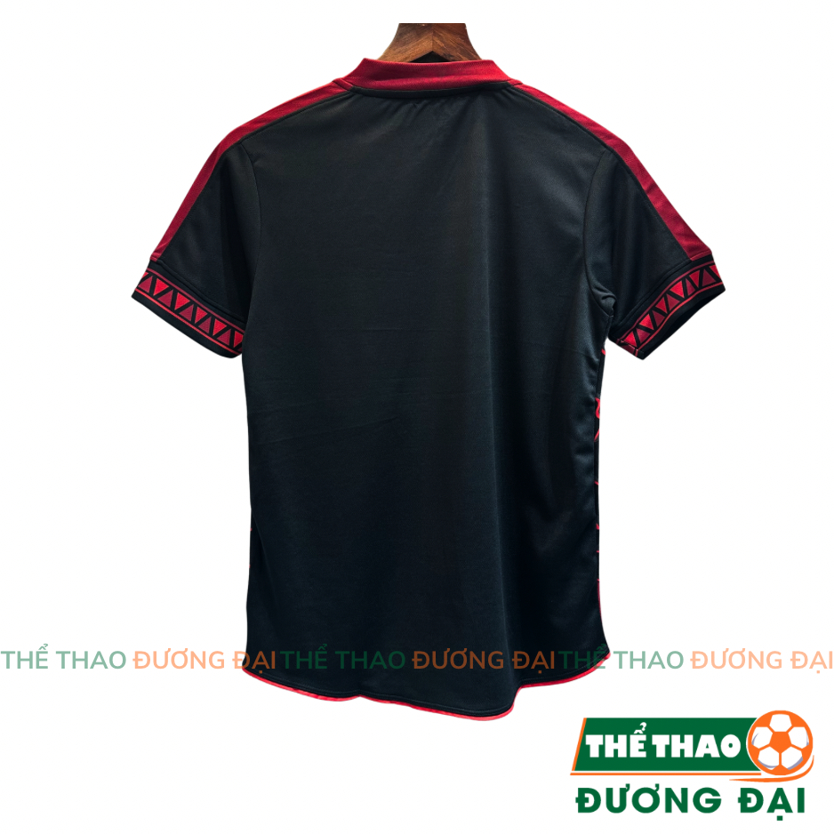 Quần Áo Bóng Đá Just Play Dragon Đen Thun Mè Thoáng Khí Thể Thao Đương Đại_thumbnail_1