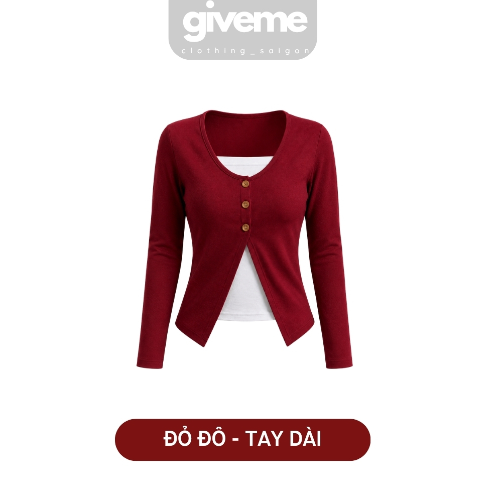 Áo thun tay dài phối cardigan 3 cúc - CDGD3CUC_thumbnail_3
