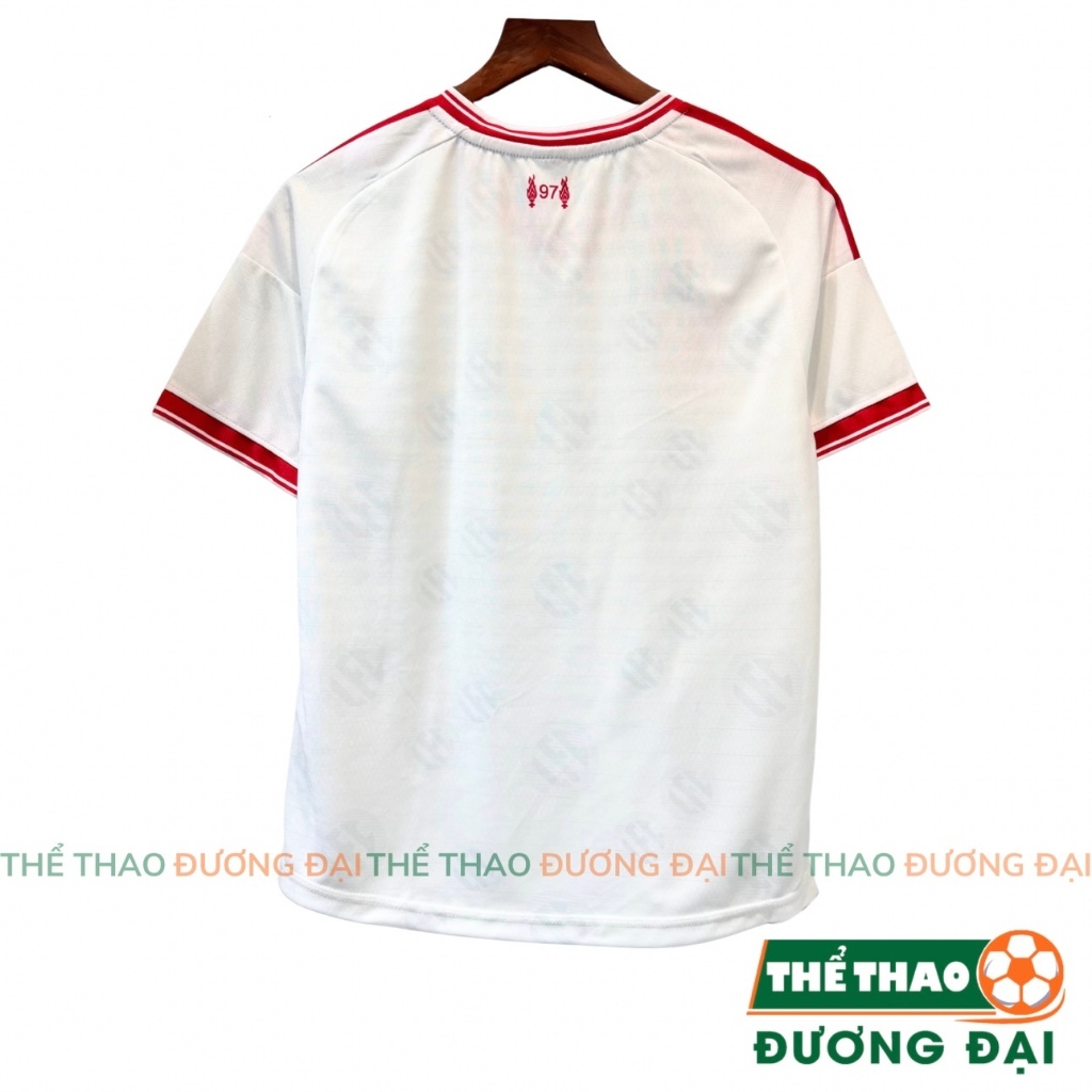 Quần Áo Bóng Đá The Kop Trắng 26/27 Thun Mè S-Comf Thoáng Khí Thể Thao Đương Đại_thumbnail_1
