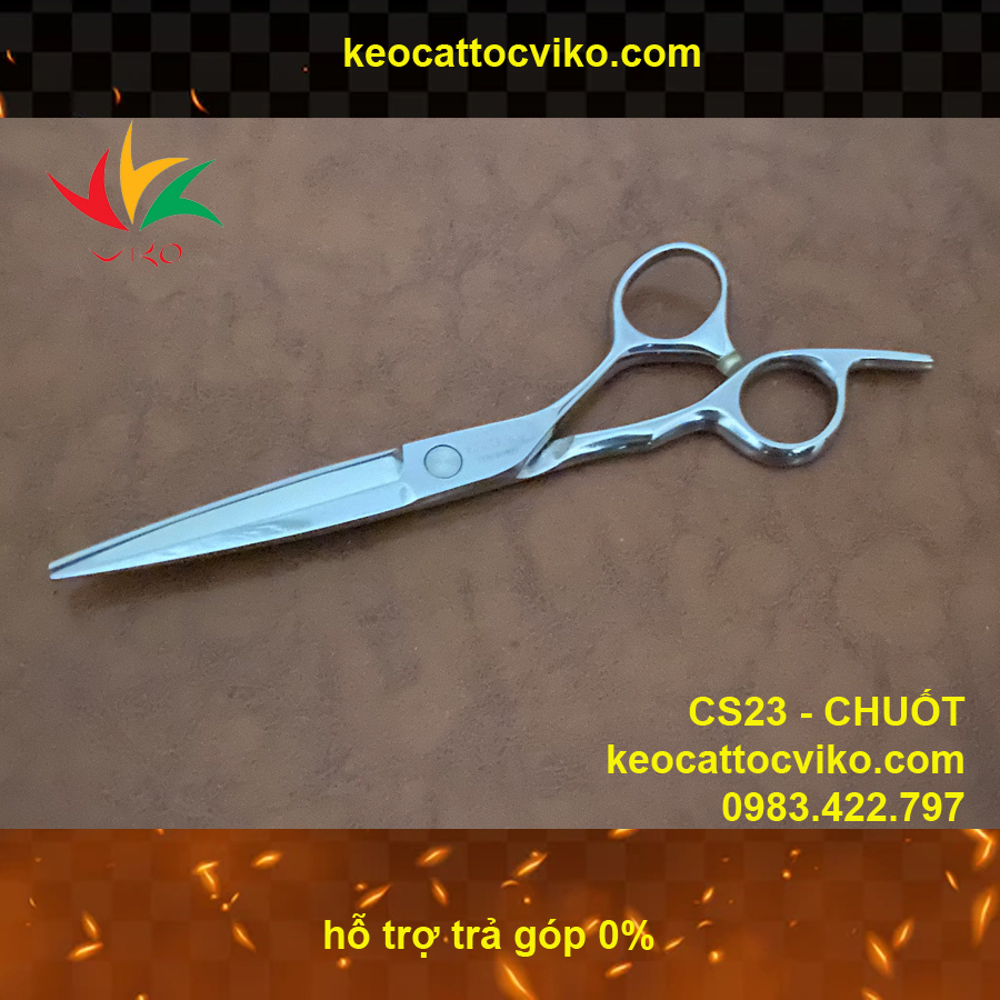 Kéo cắt tóc Viko LS CS23/6.0 (Lưỡi chuốt)_thumbnail_2