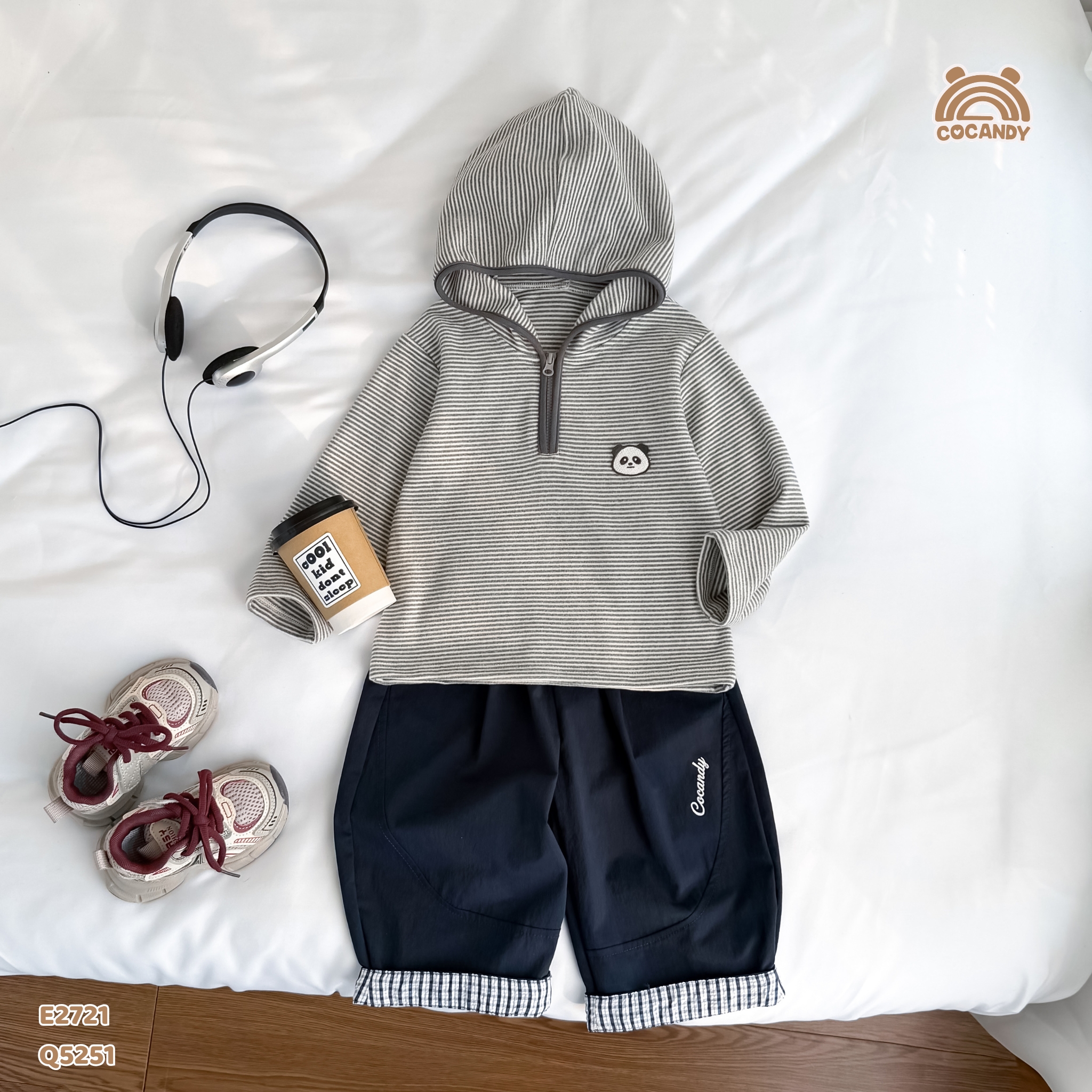 Áo dài hoodie kẻ GHI khóa kéo_thumbnail_6