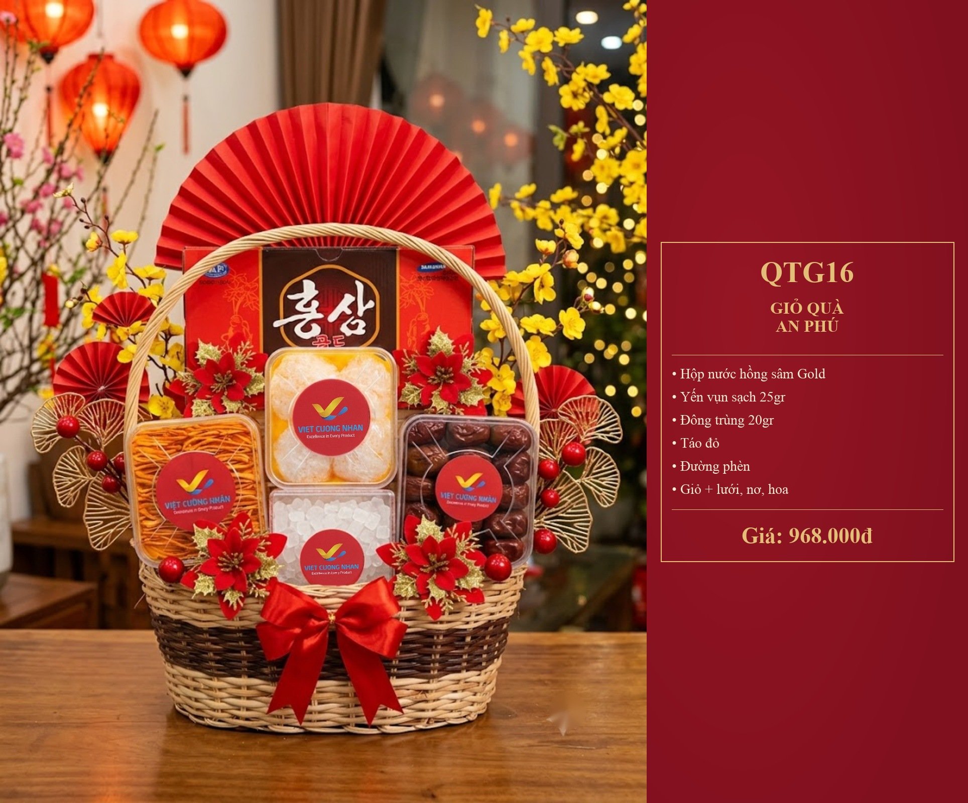[QT50] GIỎ QUÀ AN PHÚ