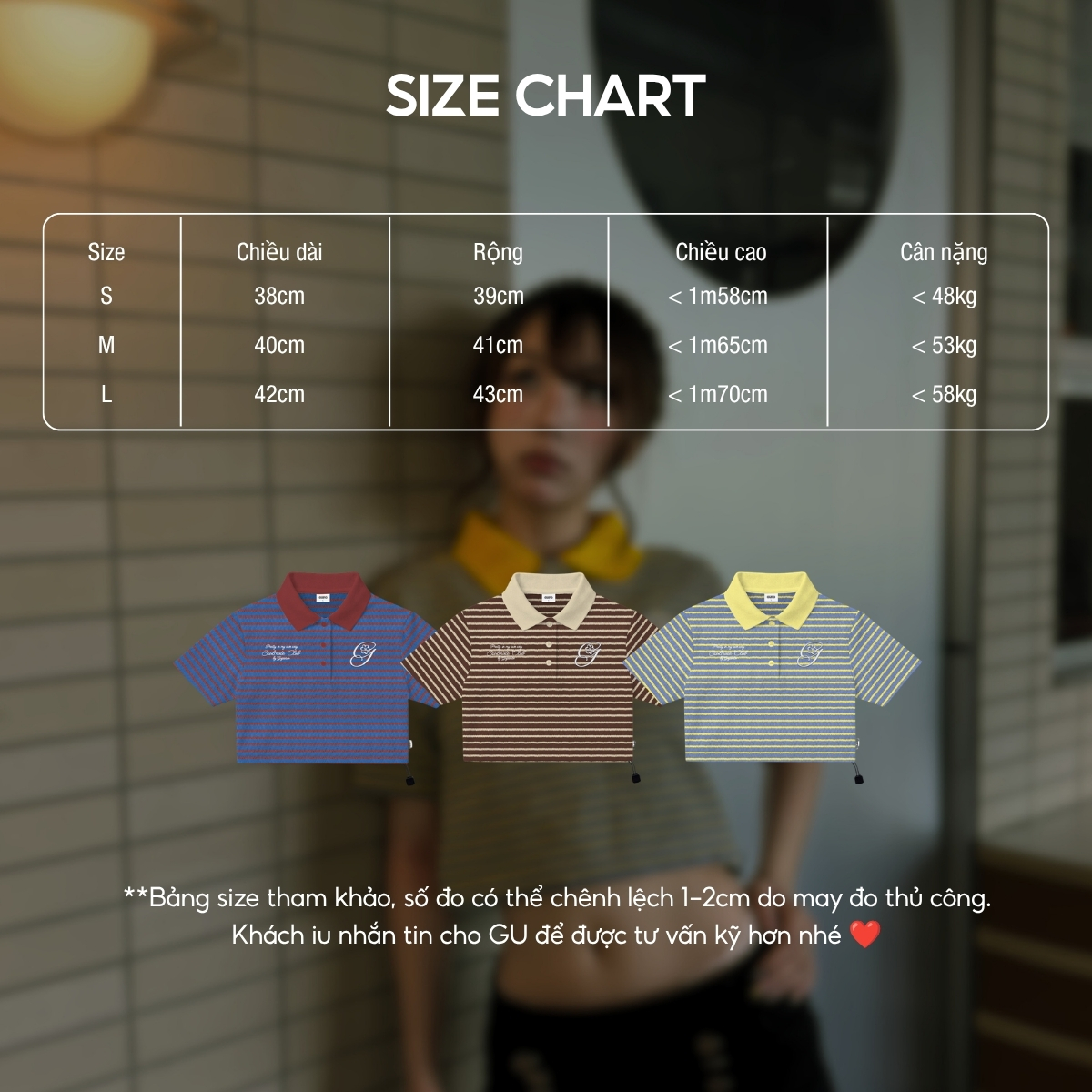 Áo Polo Crop Nữ GUPO Form Fit Thun Gân Co Giãn Dây Rút Gấu Áo Local Brand - PLS03_thumbnail_6