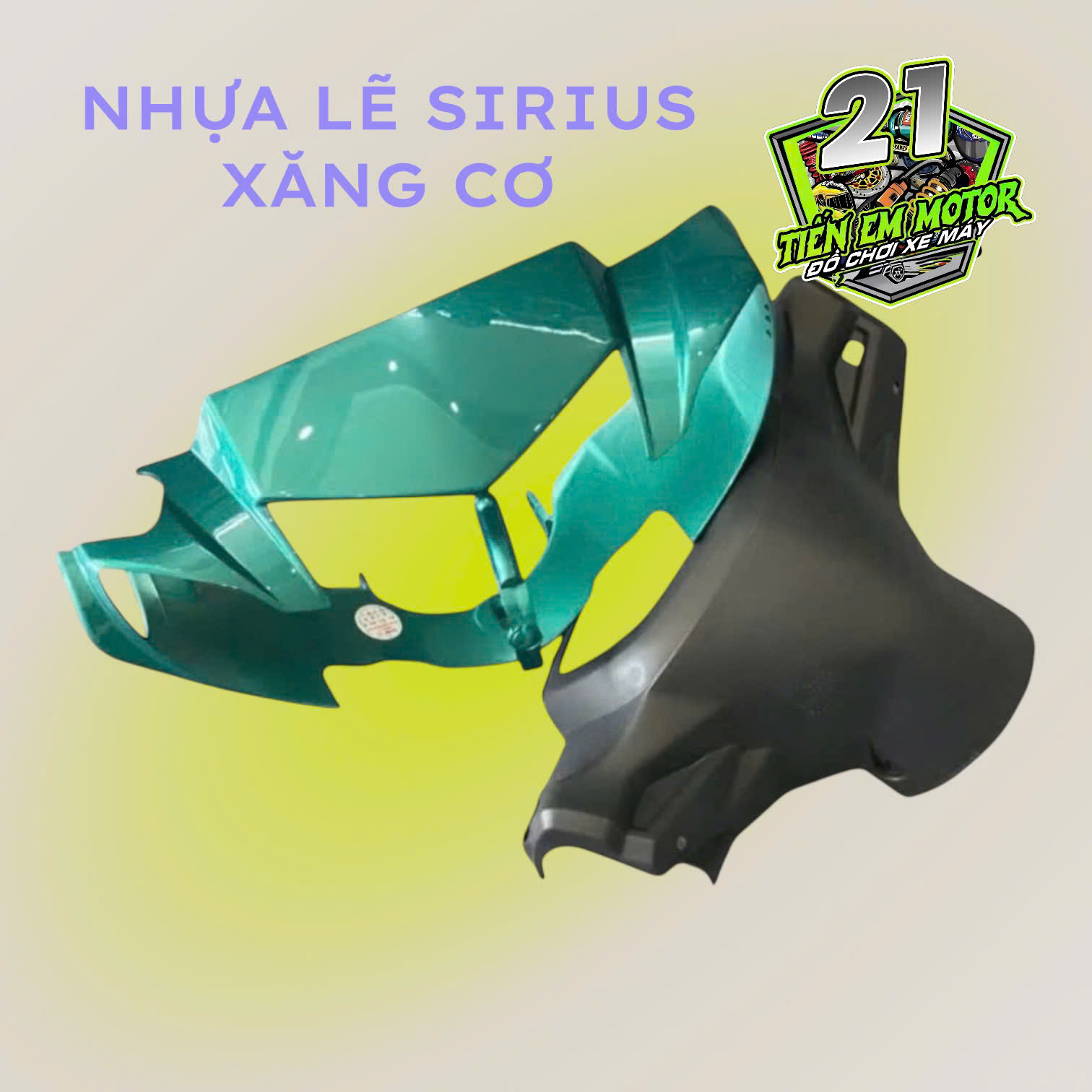 Ốp đầu trước Sihello Sirius xăng cơ - Nhựa ABS loại 1_thumbnail_6