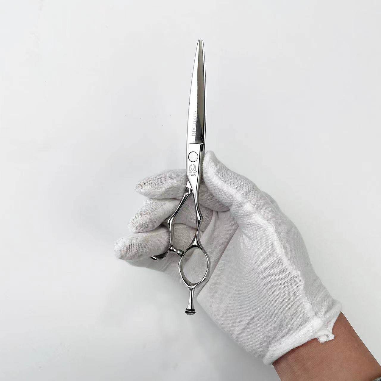 Kéo cắt & tỉa tóc Mizutani – D-series / Yugagi / Damascus (Hàng order)_thumbnail_8