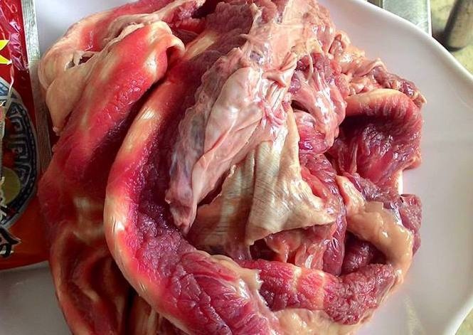 Gân bò sốt vang 500gr ( túi )