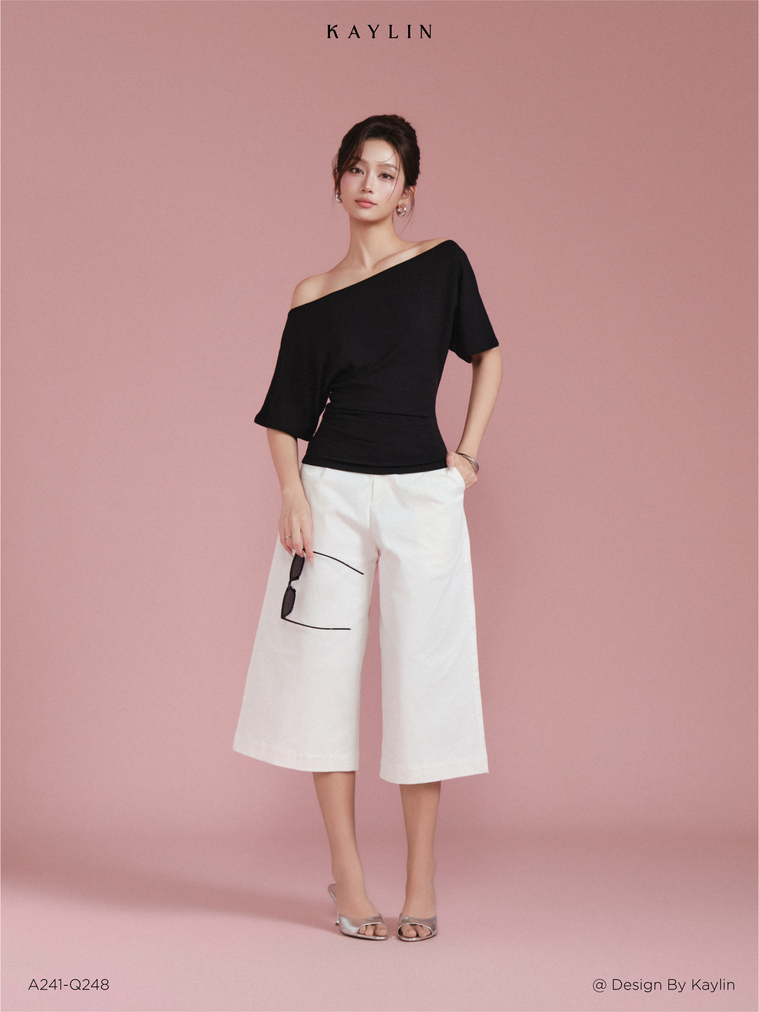 Quần Culottes Ống Rộng KAYLIN Daria Bot