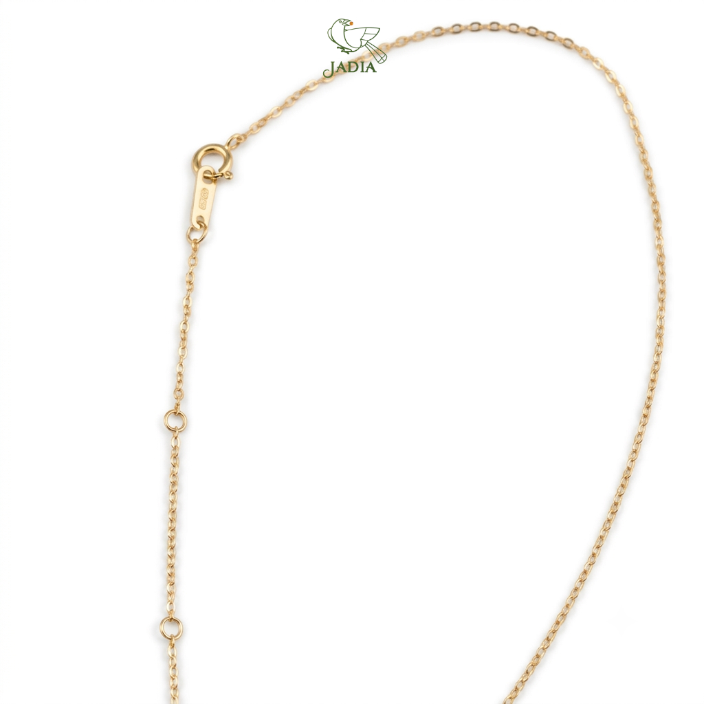  Dây chuyền Celestial Heart - Bạc 925 mạ vàng 18K, khảm xà cừ đính đá Zircon_thumbnail_2