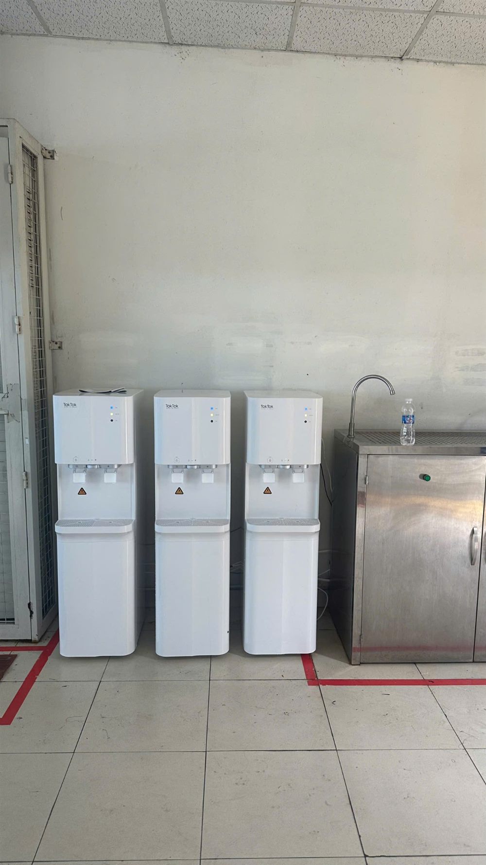 3 máy TW-3950 tại khu lấy nước
