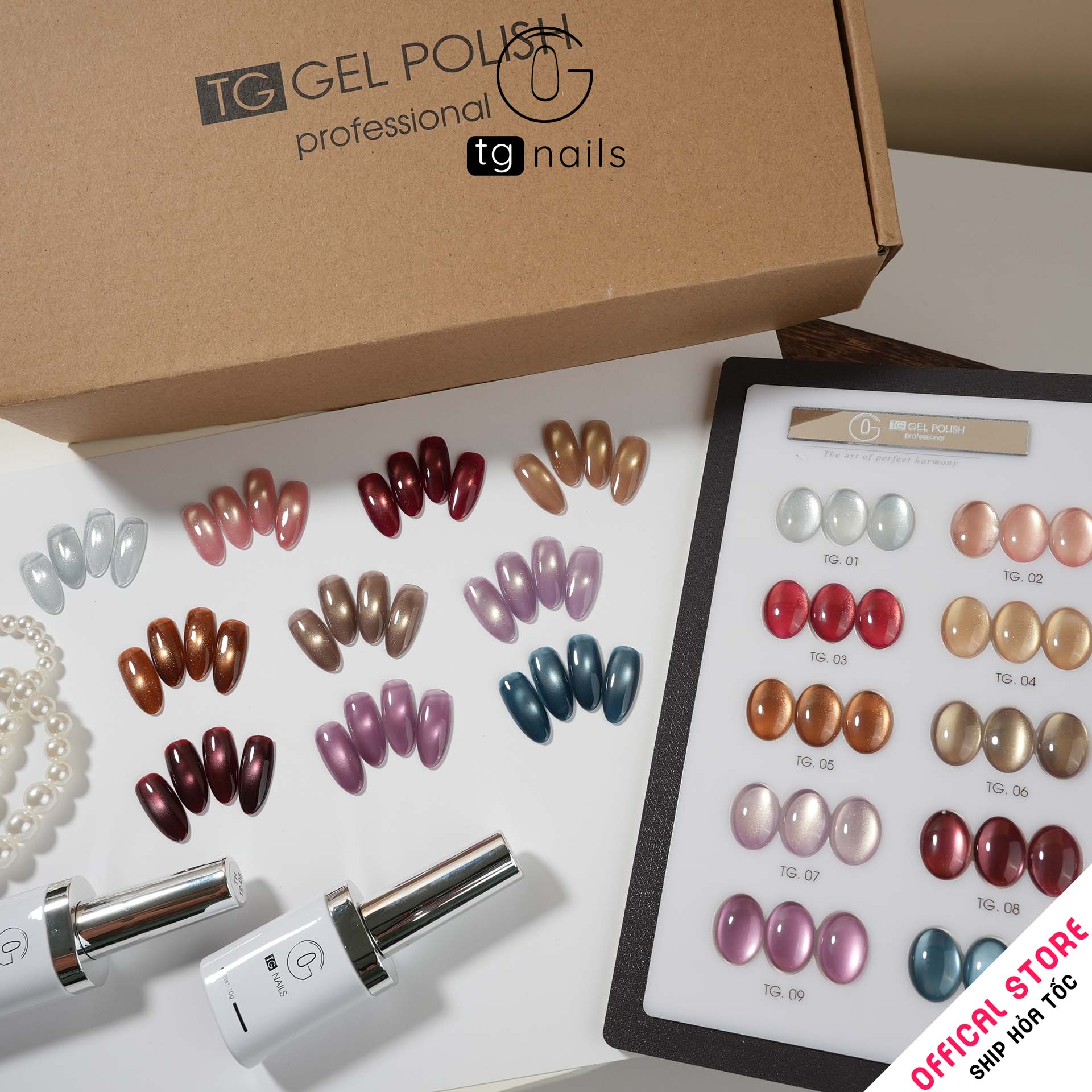 Sơn gel Mắt mèo ánh sao TG Nails chai 10g_thumbnail_1