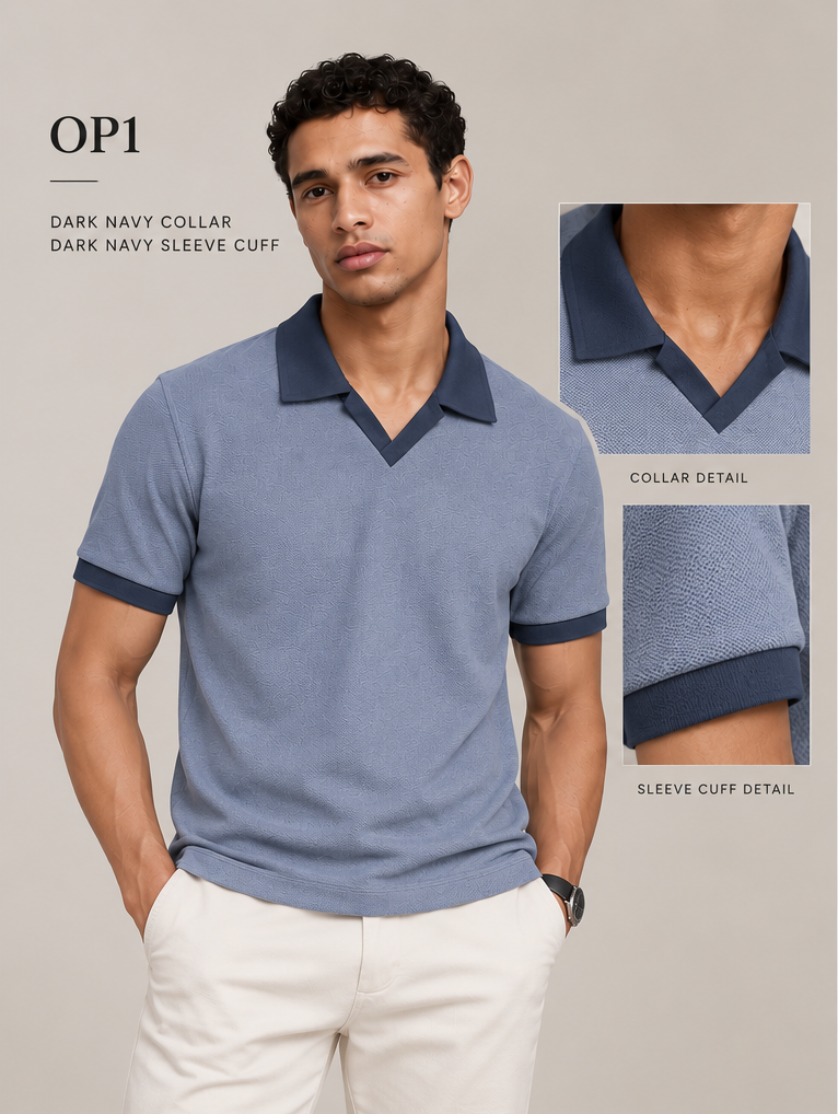 Áo Polo cổ liền cao cấp - Peblo 1