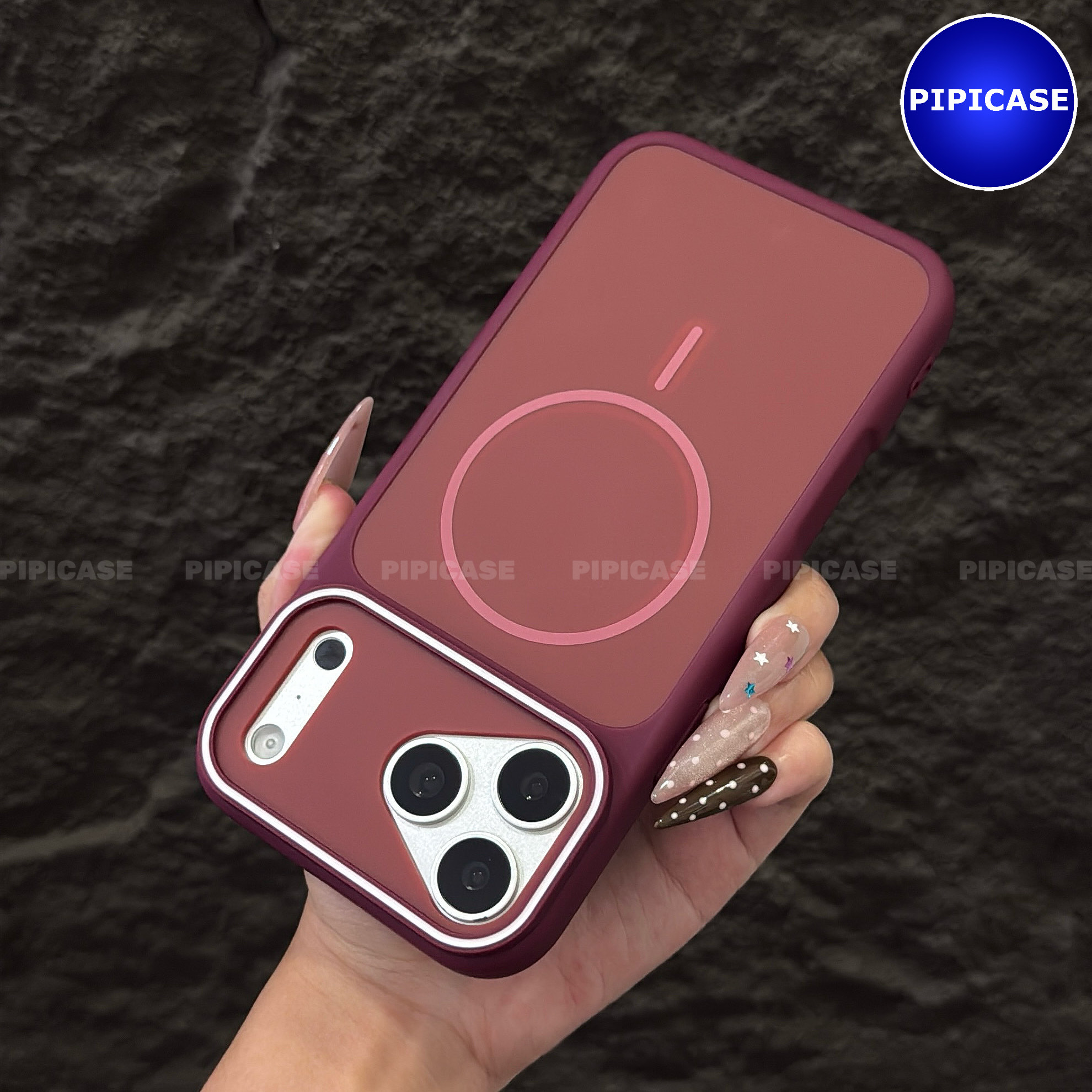 Ốp Lưng iPhone 18 Pro Max - PPC - Đỏ_thumbnail_4