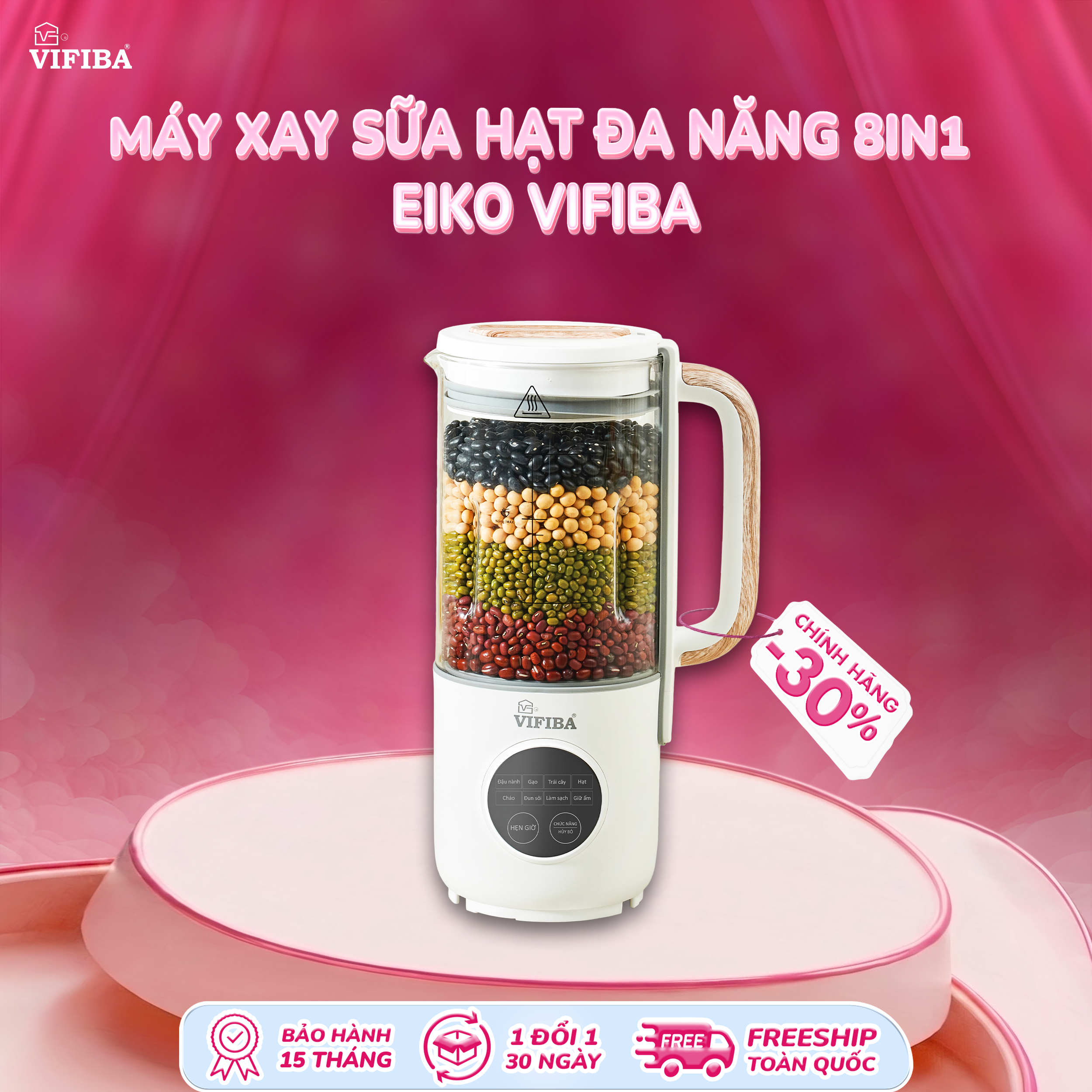 Máy Xay Sữa Hạt Eiko VIFIBA