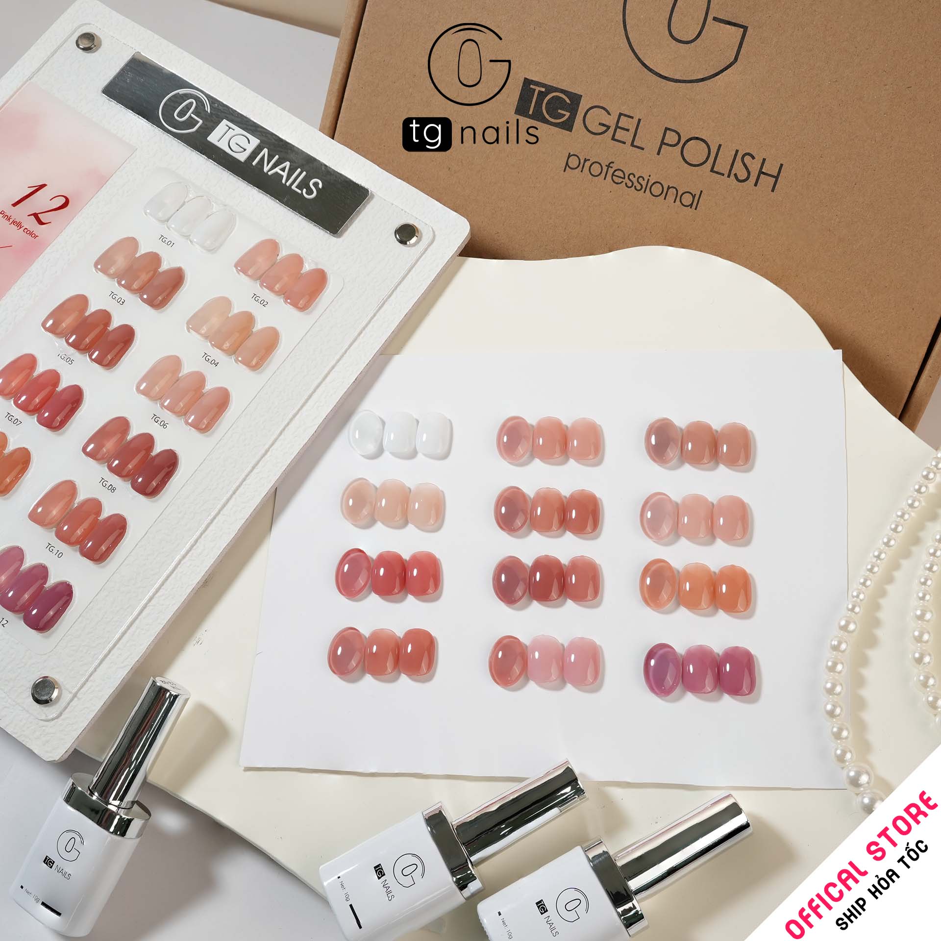 ComBo 12 màu Thạch Hồng TG - kèm bảng màu_thumbnail_6