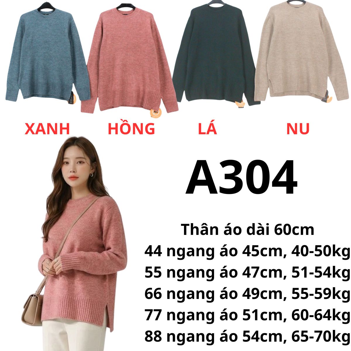 A304 - Áo len TD