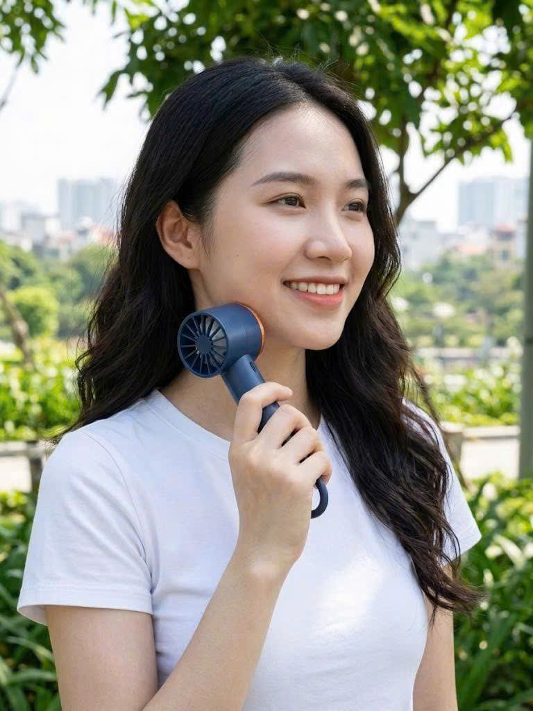 Quạt Sò Lạnh Cầm Tay Kakusee Nhật_thumbnail_7