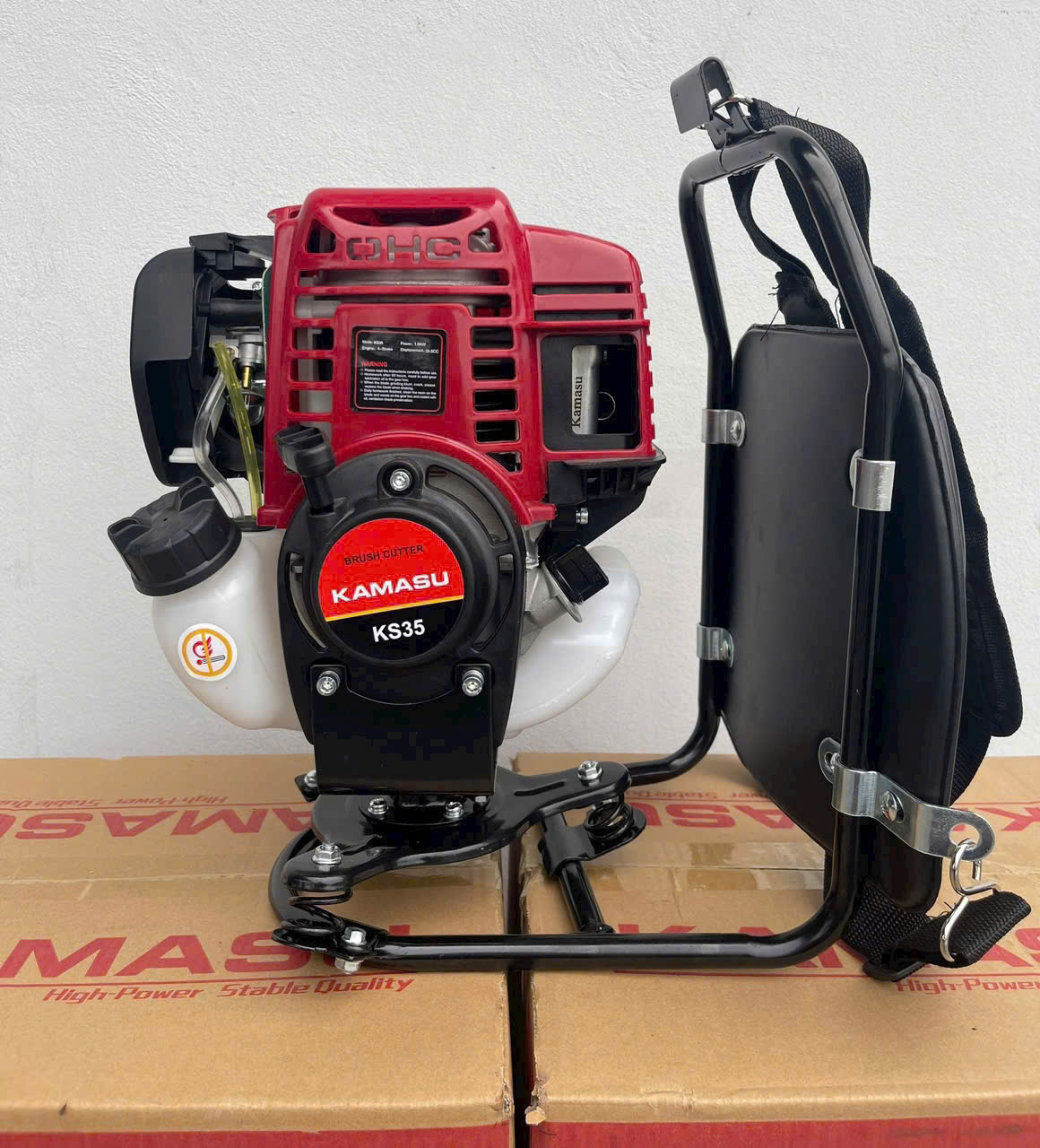 Máy Cắt Cỏ Đeo Lưng CX35 – Máy Cắt Cỏ Balo- Máy cắt cỏ cần mềm chạy động cơ xăng 4 thì Kamafuji _thumbnail_3