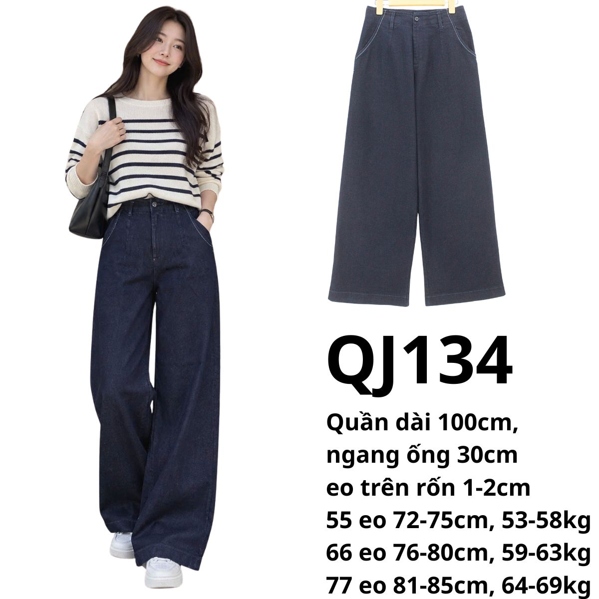 QJ134 - Quần jeans nữ