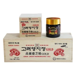 Cao Linh Chi Cô Đặc Gold Hàn Quốc - Hộp Gỗ Trắng