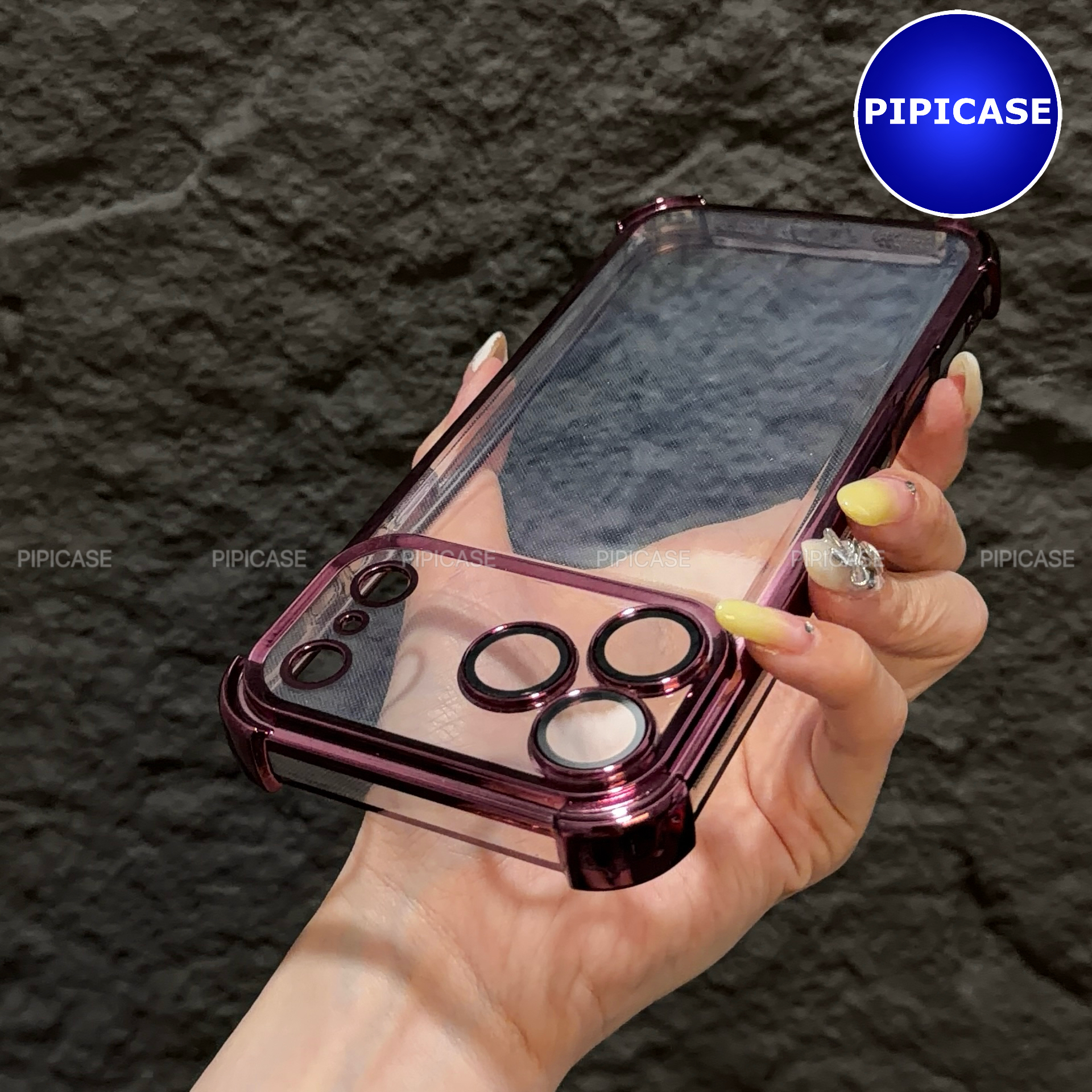Ốp Lưng iPhone 17 Pro Max - Gu - Đỏ Burgundy_thumbnail_9