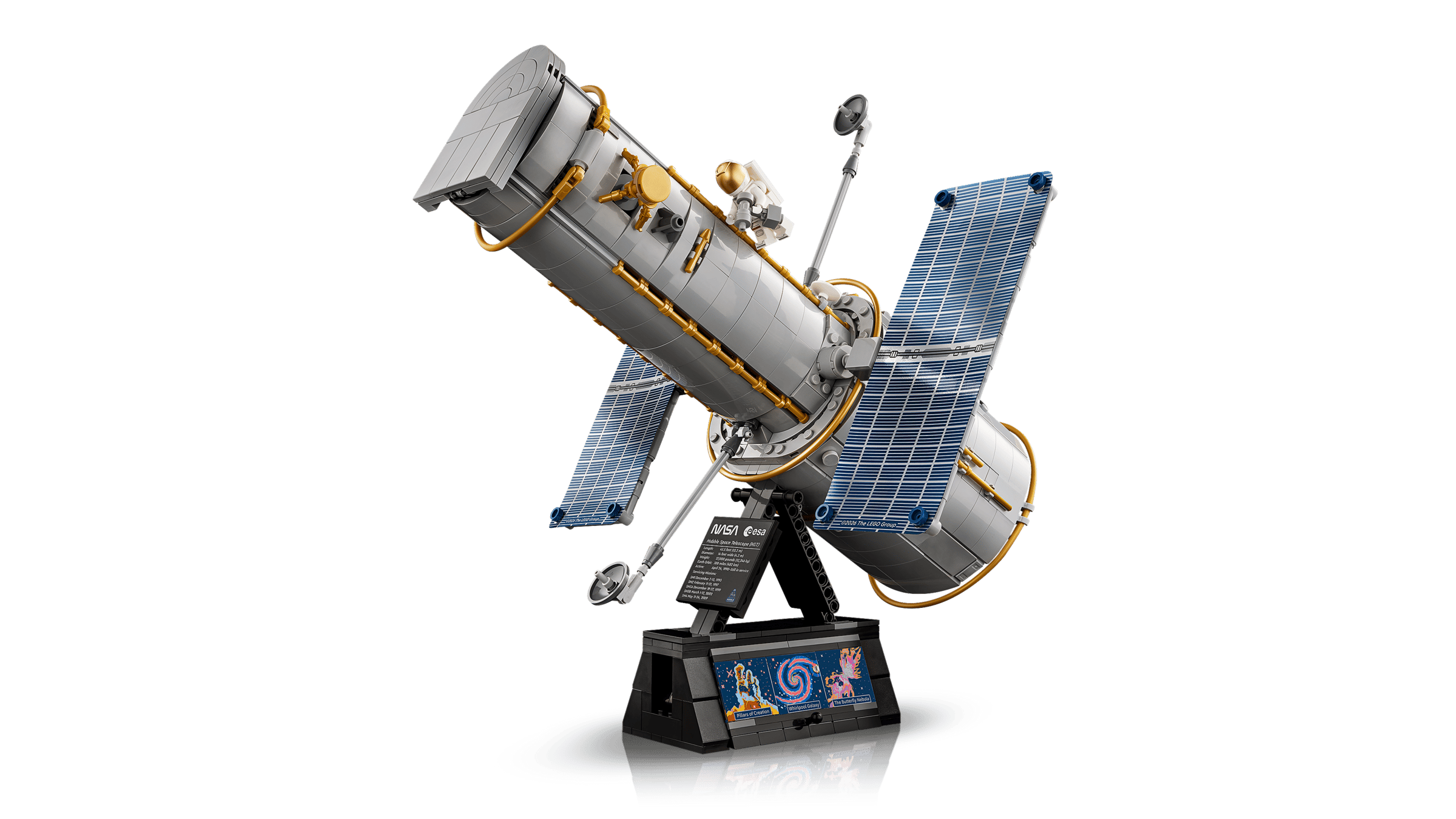 Mô Hình Lắp Ráp Non LEGO Kính Viễn Vọng HUBBLE