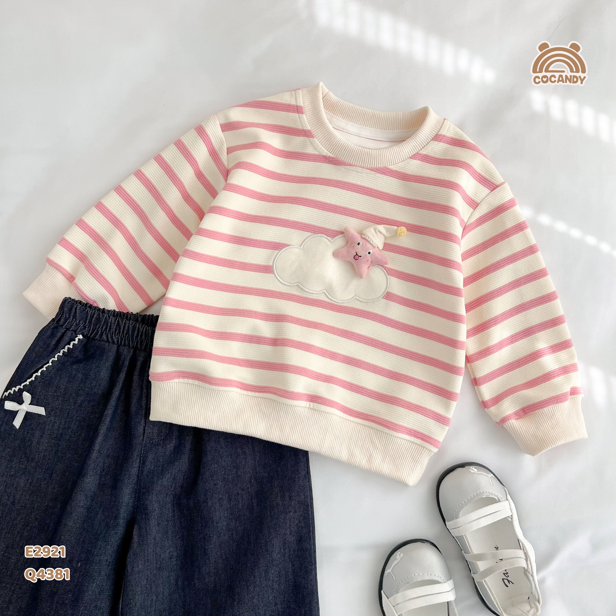 Áo dài kẻ HỒNG hình mây sao_thumbnail_5