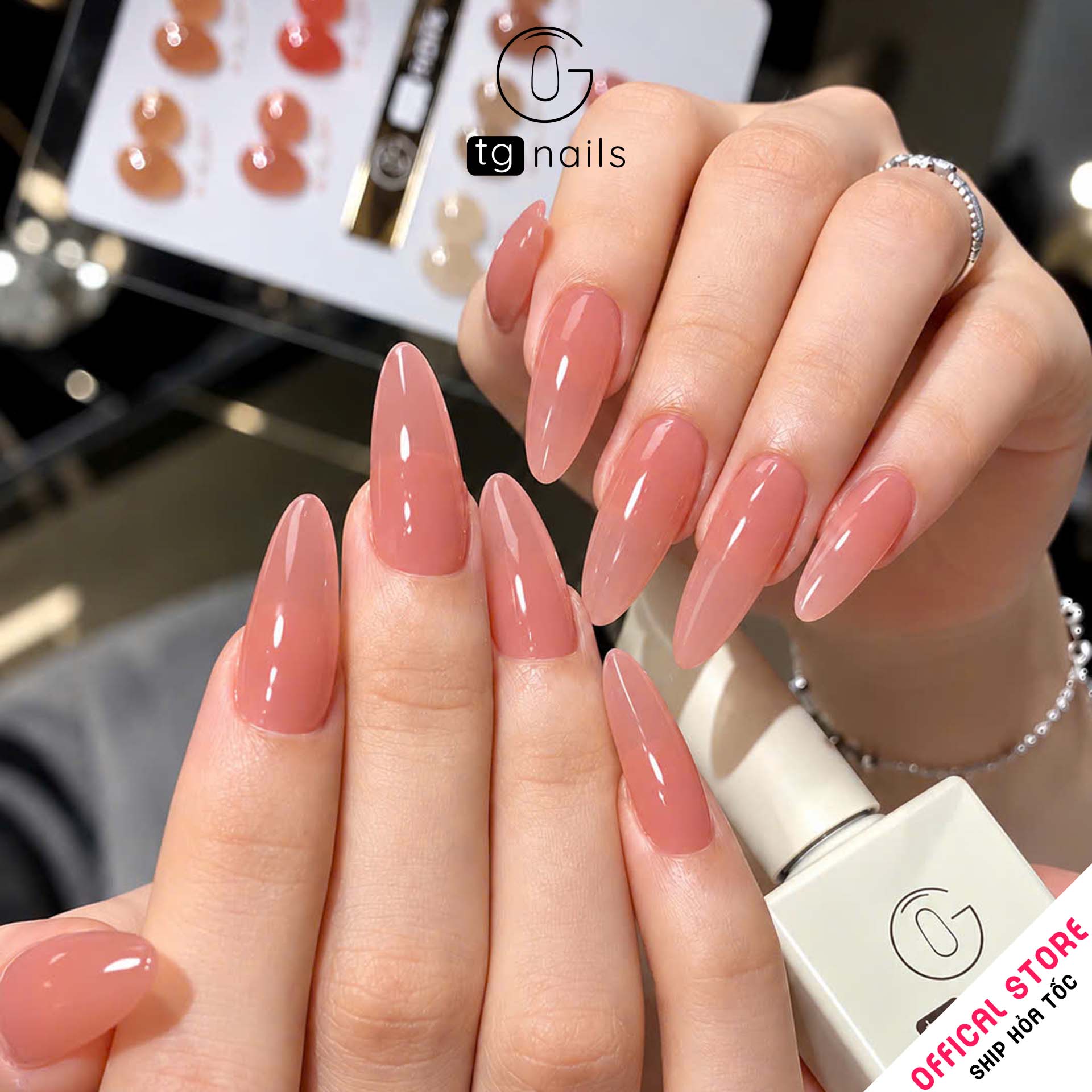 Com Bo 10 màu Thạch Nâu TG Nails kèm bảng màu_thumbnail_2
