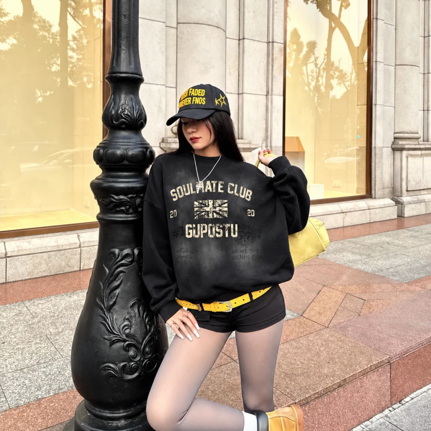 Áo Sweater GUPO The Rebel Vải Nỉ Ép Hàn Form Boxy Unisex Local Brand - SWT04_thumbnail_5