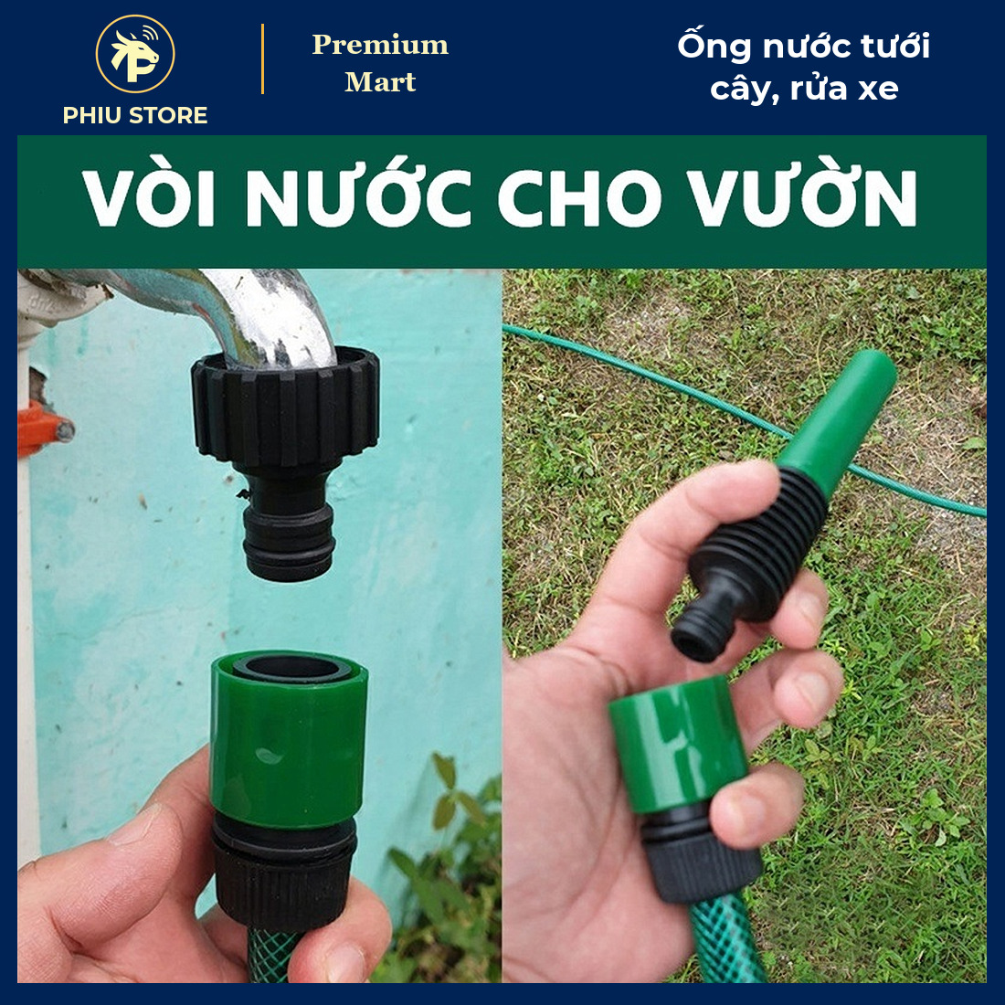 Ống Nước Nhựa Dẻo Tưới Cây, Rửa Xe 10–30 m Kèm Bộ 4 Phụ Kiện Đầu Nối Nhanh, Vòi Xịt - PHIU STORE_thumbnail_3
