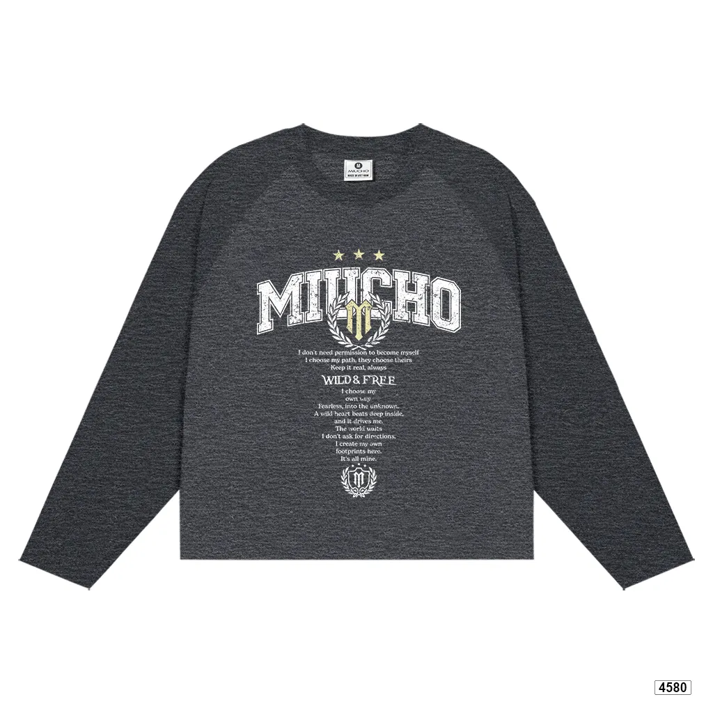 Áo thun dài tay phối màu Miucho phong cách thể thao Mỹ 4580_thumbnail_8
