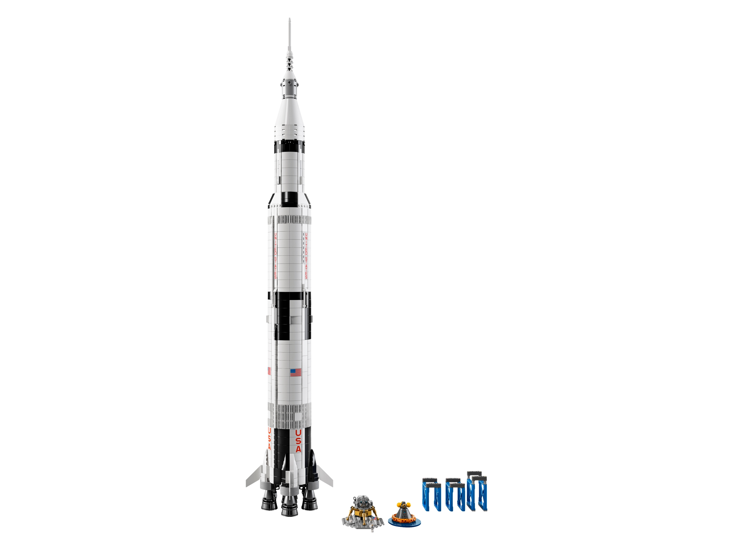 Mô Hình Lắp Ráp Non LEGO NASA Apollo