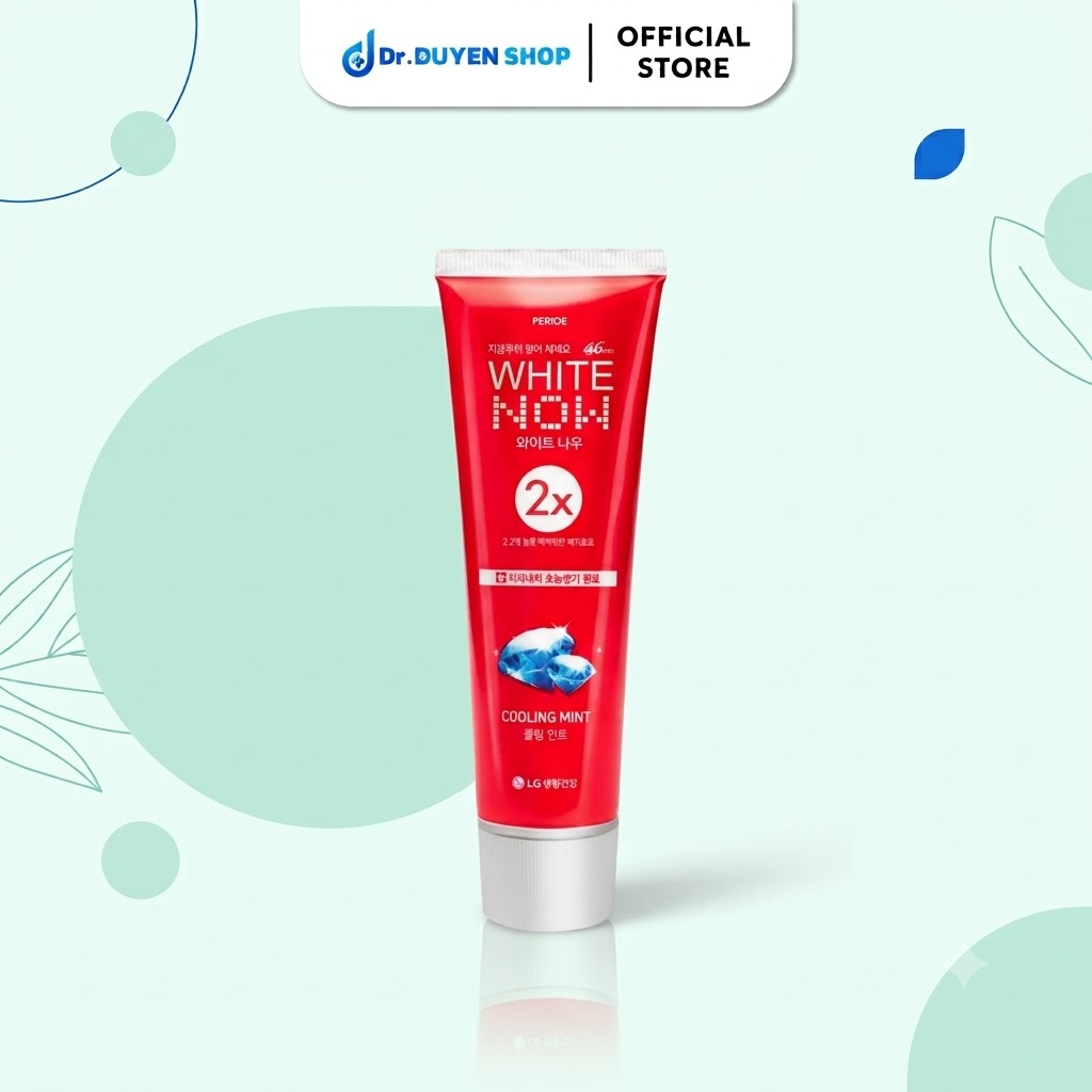 Kem đánh răng Perioe White Now 2x 120g