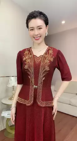 Đầm dáng dài tay lỡ T826_thumbnail_1