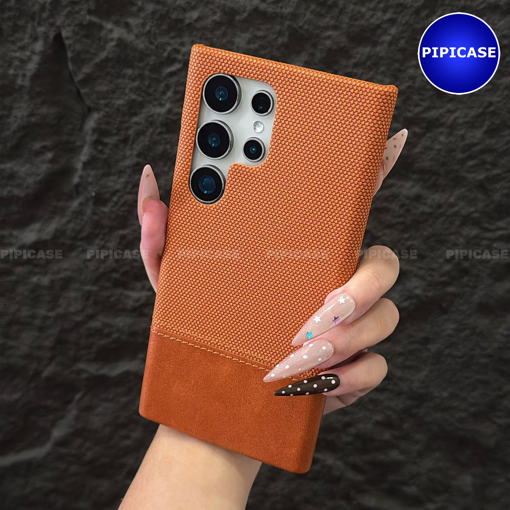 Ốp Lưng Samsung S24 Ultra 5G - Lechi - Cam