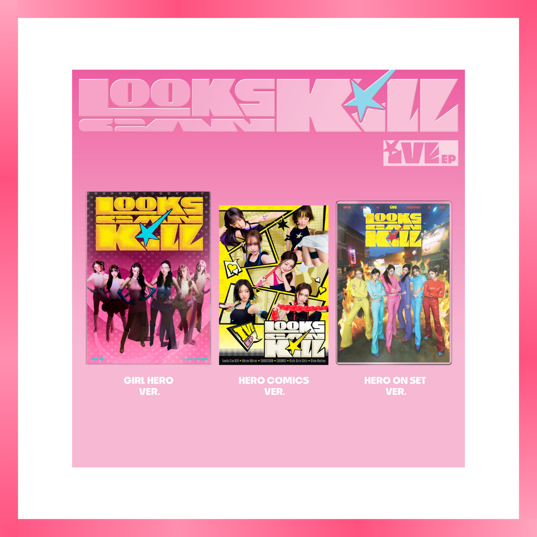IVE EP LOOK CAN KILL (STARSHIP SQUARE)