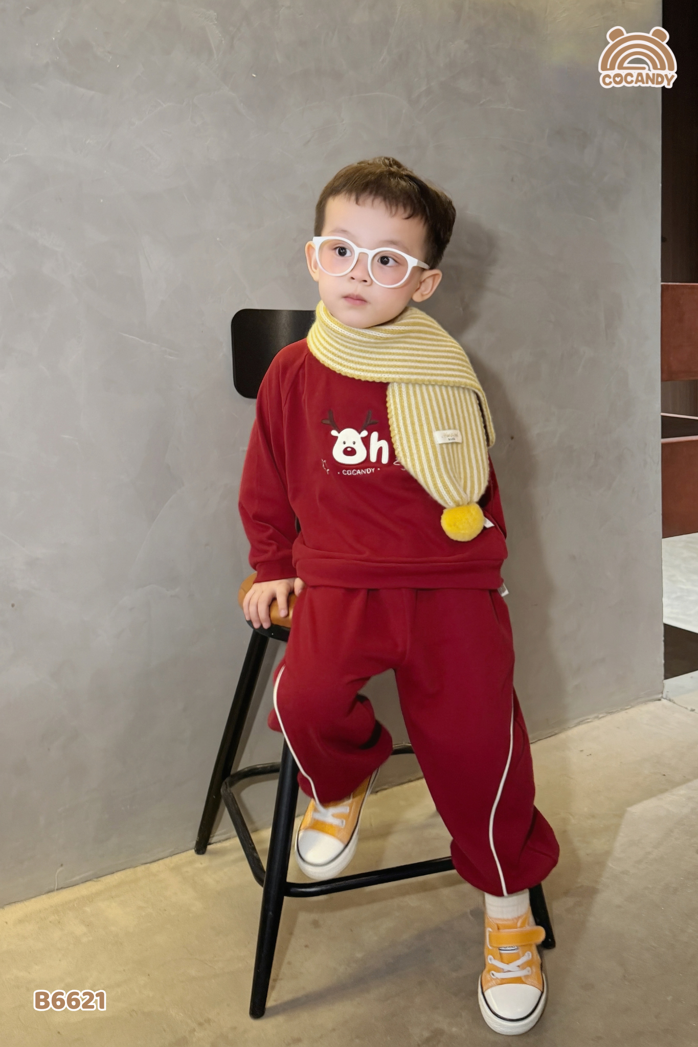 Bộ dài ĐỎ họa tiết tuần lộc_thumbnail_9