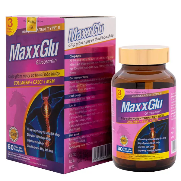 Maxxglu K60h/1 lọ/60 viên