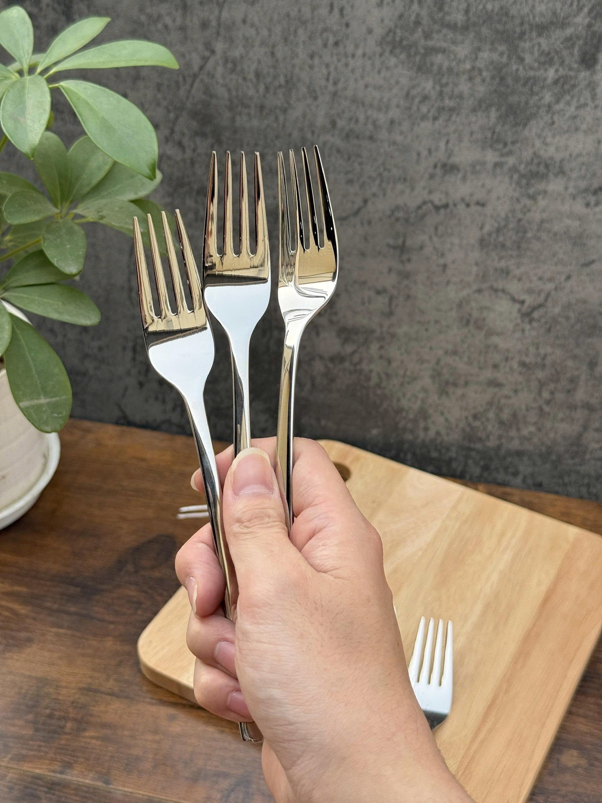 Set 5 Nĩa Inox Cao Cấp Solex 20cm_thumbnail_9