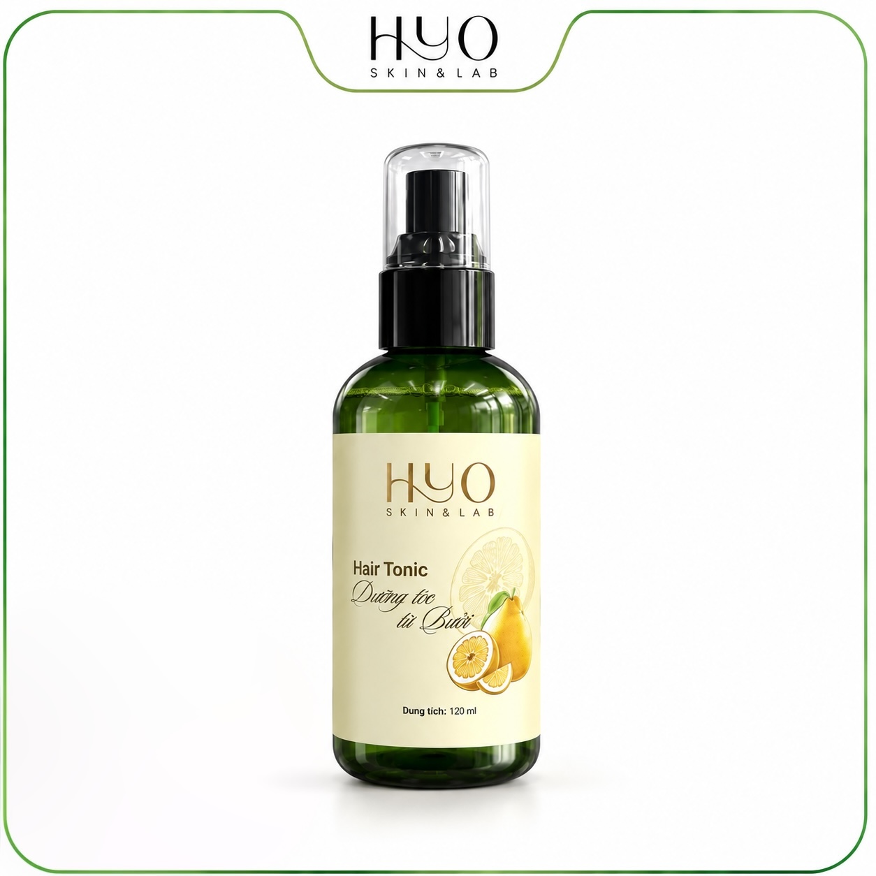 XỊT DƯỠNG TÓC BƯỞI  [ HAIR TONIC 120ML - HYO SKIN & LAB ]