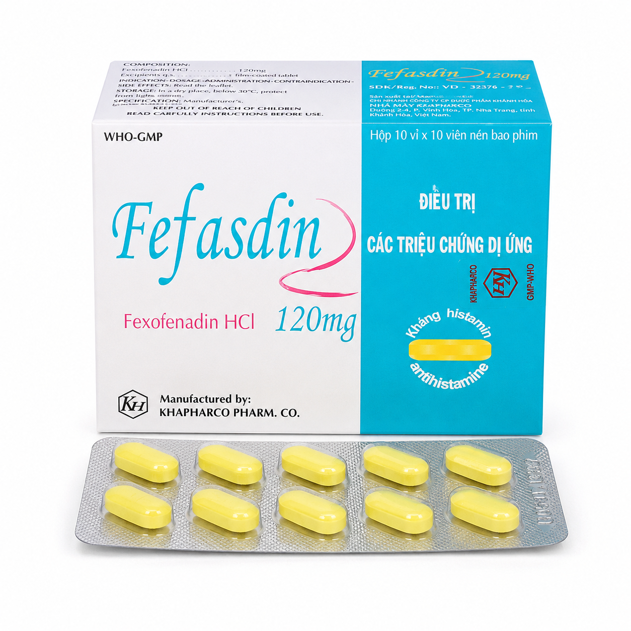 Fefasdin 120mg - (H/100V) - KHP