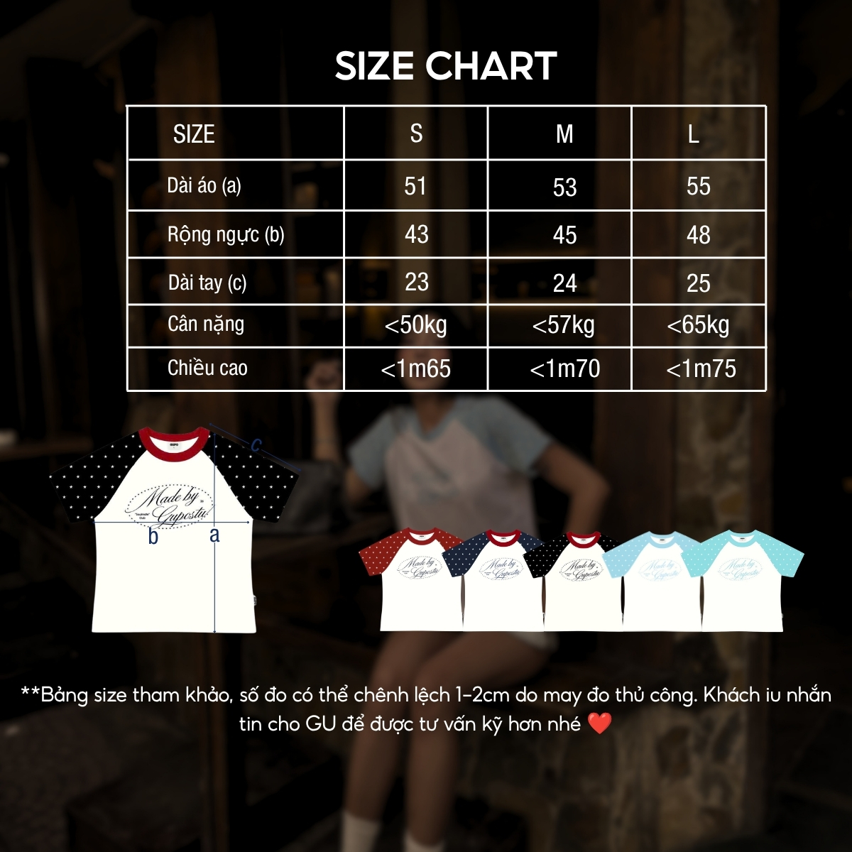 Áo Babytee Starlit 𝙂𝙐𝙋𝙊 Tay Raglan Form Fit Cotton Basic Dễ Phối Đồ Local Brand – BBT01_thumbnail_6