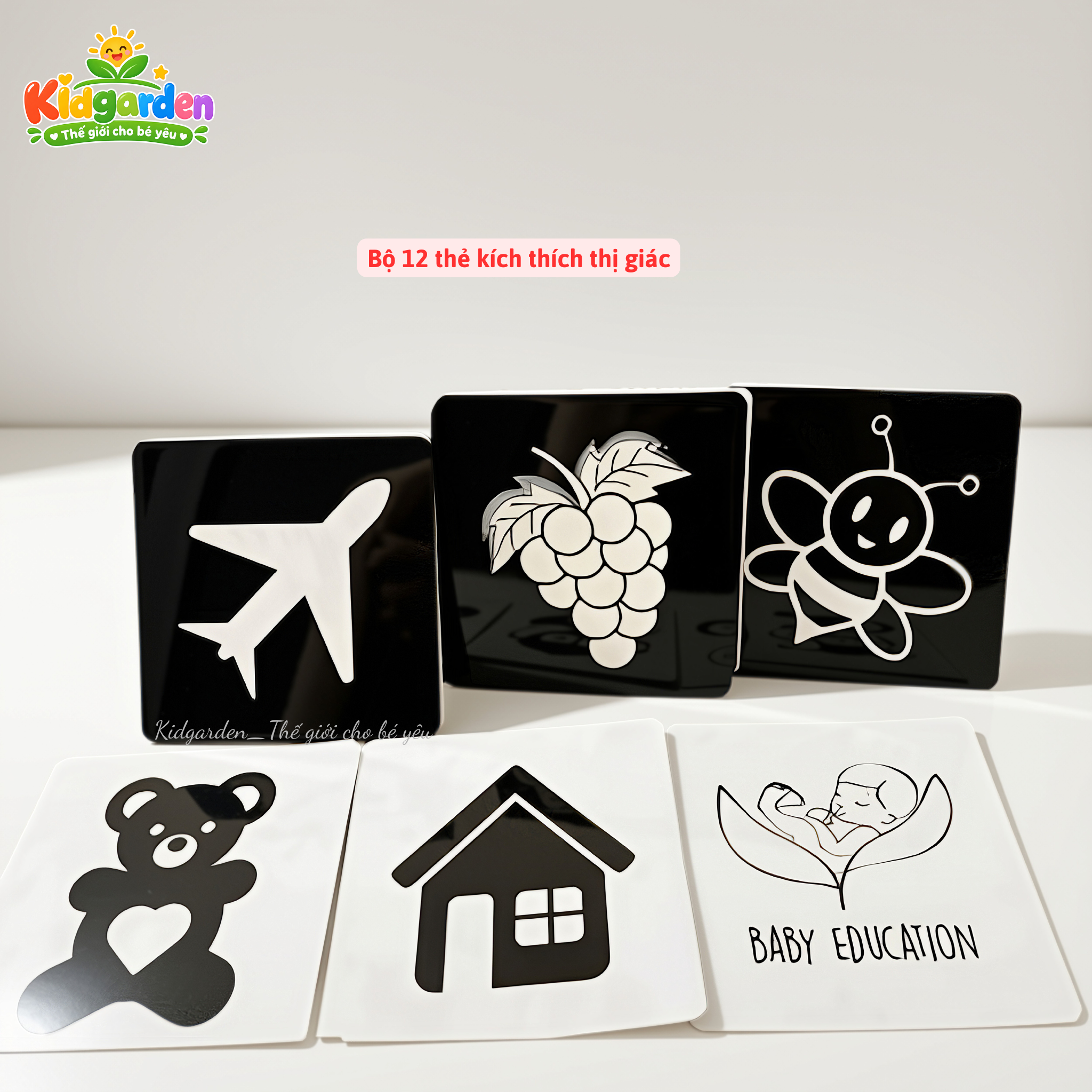 Bộ 12 thẻ kích thích thị giác