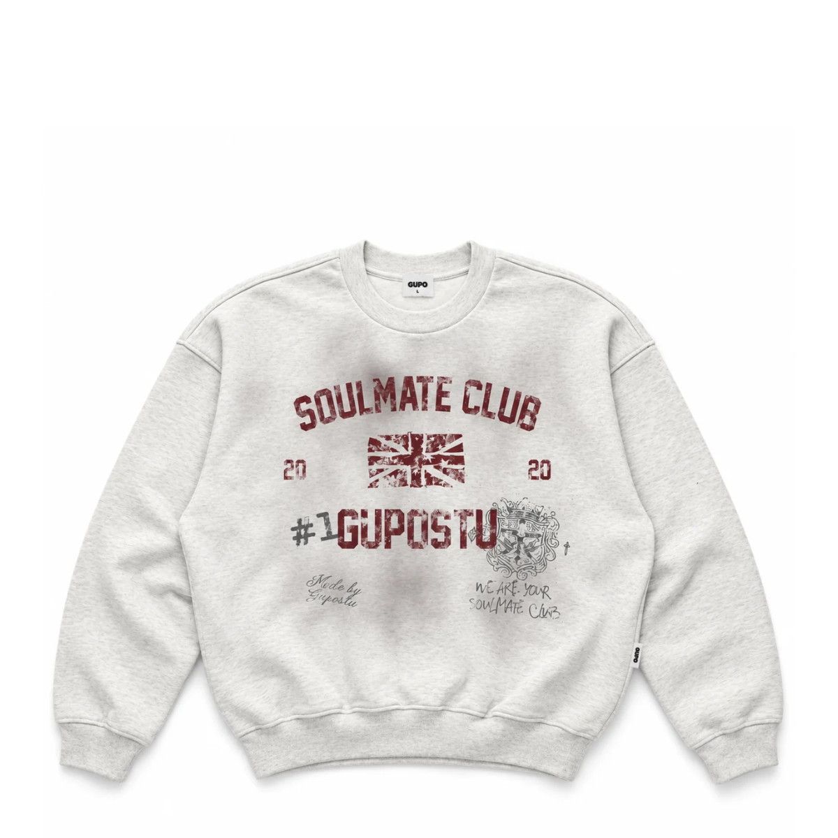 Áo Sweater GUPO The Rebel Vải Nỉ Ép Hàn Form Boxy Unisex Local Brand - SWT04