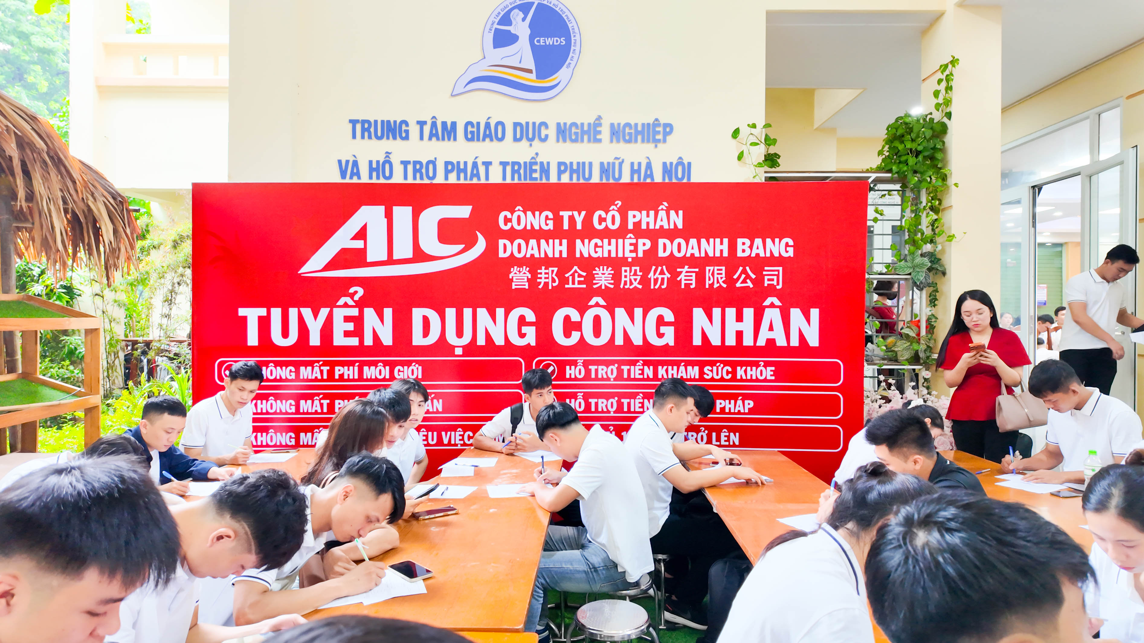 THI TUYỂN 30 LAO ĐỘNG LÀM VIỆC TẠI CÔNG TY AIC, ĐÀI LOAN