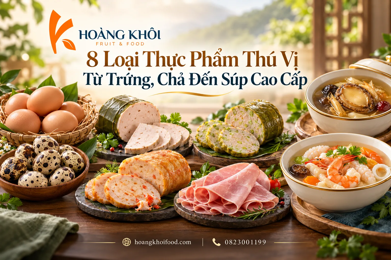 8 Loại Thực Phẩm Thú Vị Từ Trứng, Chả Đến Súp Cao Cấp