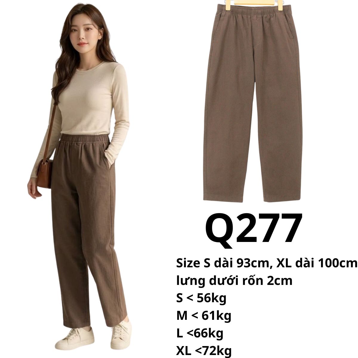 Q277- Quần kaki Net