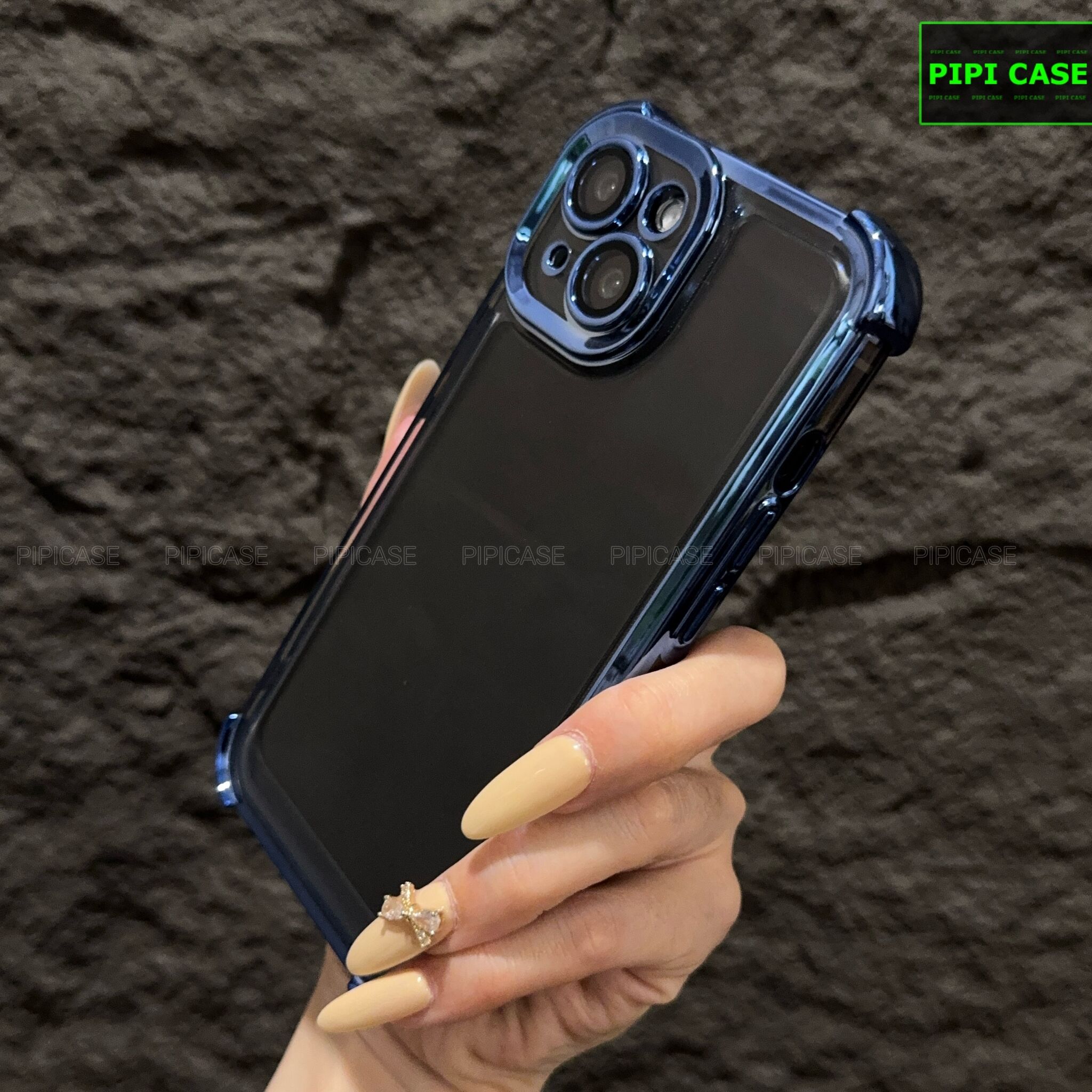 Ốp Lưng iPhone 15 - Gu - Xanh Nhạt