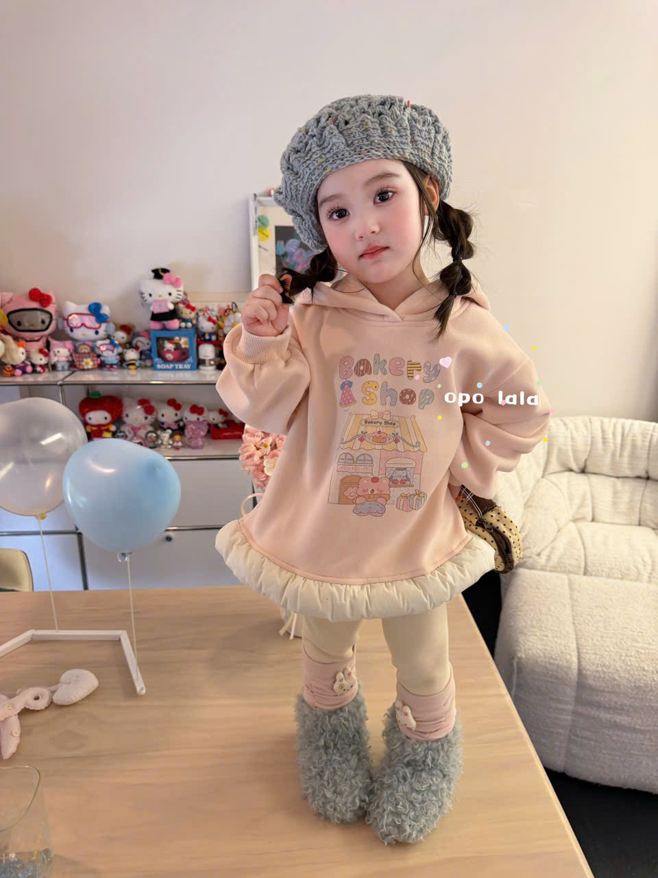OL78-Áo hoodie hồng kèm mũ hoạ tiết ngôi nhà Opolala 82020_thumbnail_0