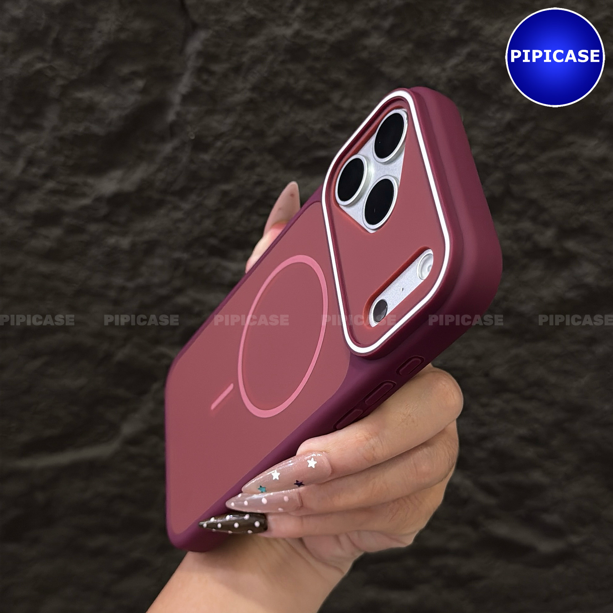 Ốp Lưng iPhone 18 Pro Max - PPC - Đỏ_thumbnail_3